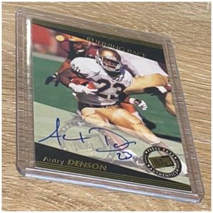Autographed Denson